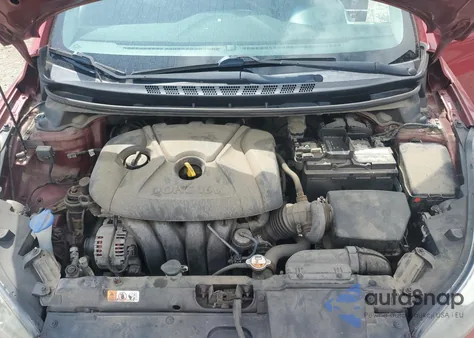 2015 Hyundai Elantra Se из США, поврежденный, VIN 5NPDH4AE9FH609501